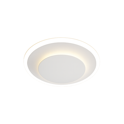 White Round LED Flush Mount Ceiling Light