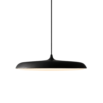 Black Slim Aluminium LED Pendant Ceiling Light