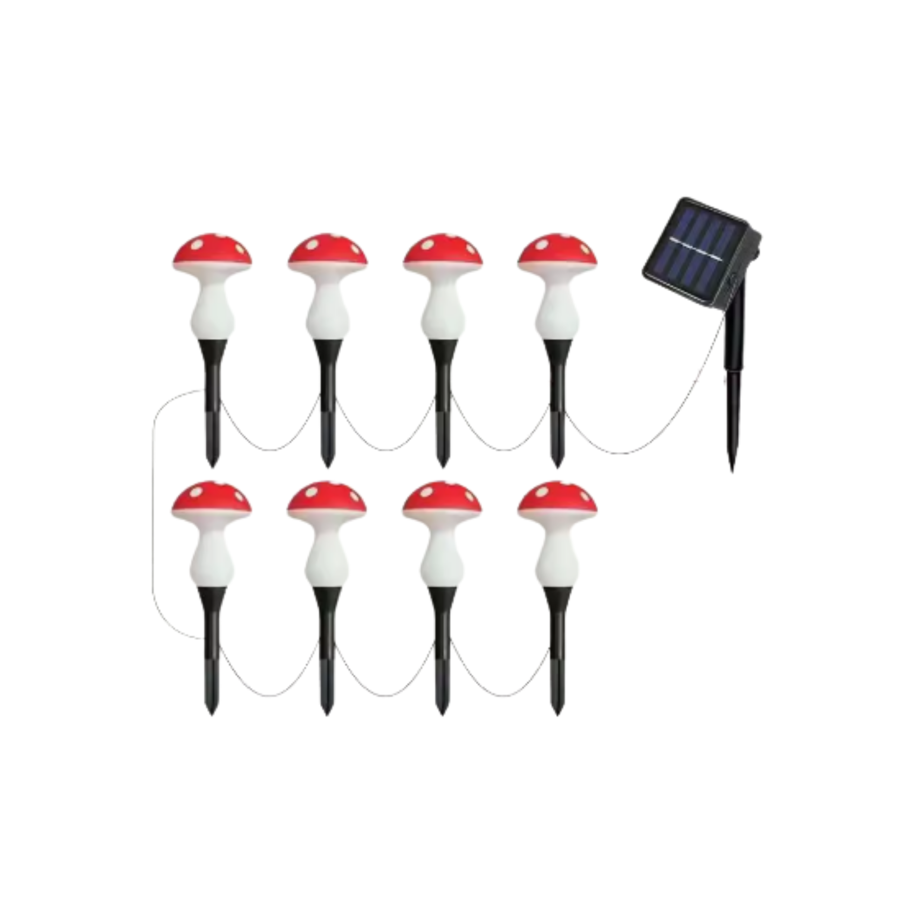 Mushroom Solar Outdoor Light