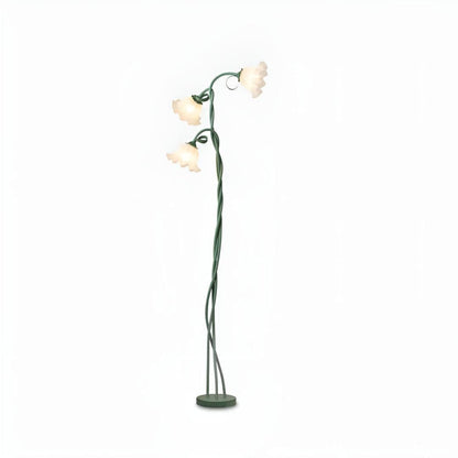 Floor Lamp For Living Room With Flower Design