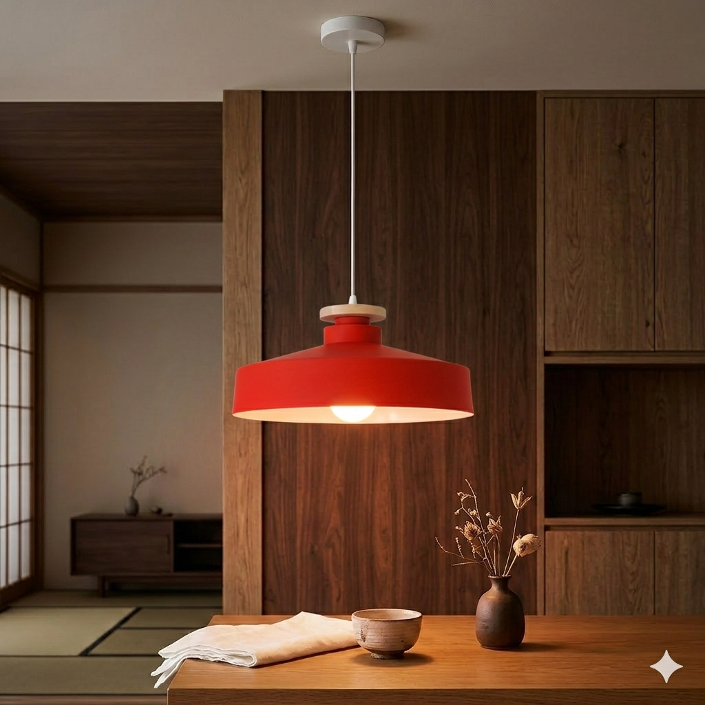 Black Iron LED Pendant Ceiling Light