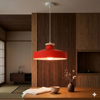 Black Iron LED Pendant Ceiling Light