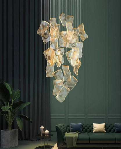 Jonas Postmodern Style Staircase Pendant Chandelier Light