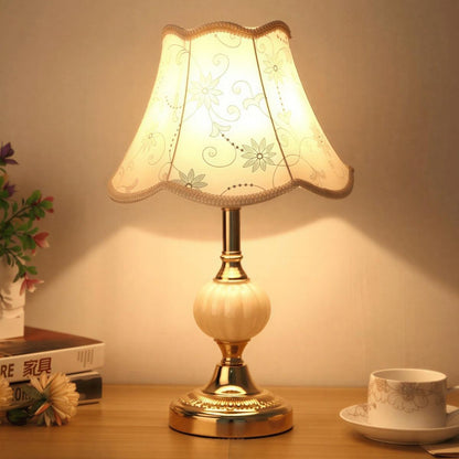 Mid Century Vintage Table Lamp With Scandinavian Design