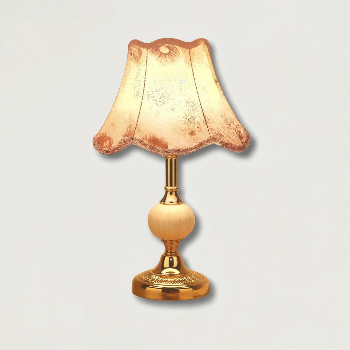 Mid Century Vintage Table Lamp With Scandinavian Design