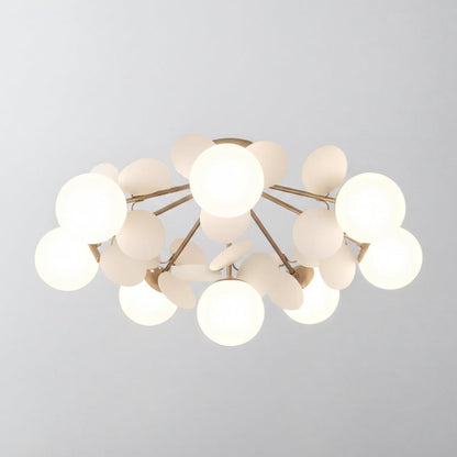 Modern Flushmount Ceiling Light Fixtures With Spherical Design