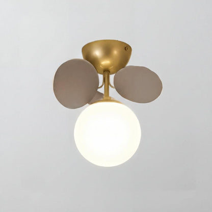 Modern Flushmount Ceiling Light Fixtures With Spherical Design