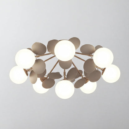 Modern Flushmount Ceiling Light Fixtures With Spherical Design