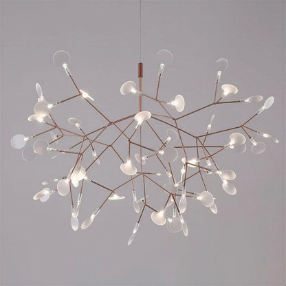 Modern Heracleum Branching Chandelier Light Fixture