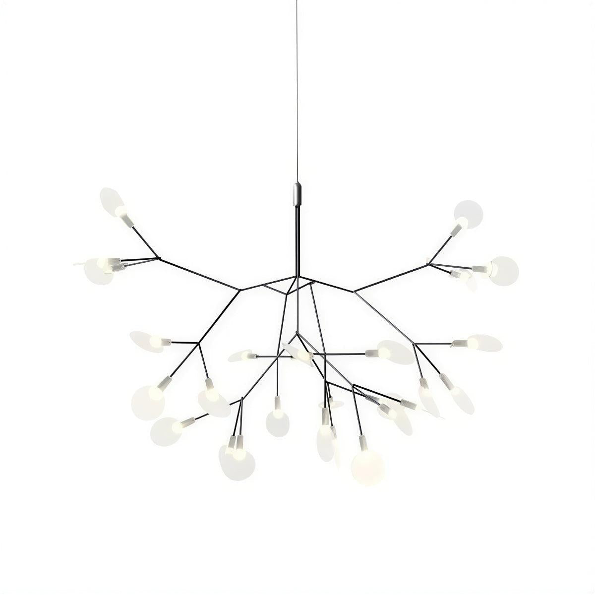 Modern Heracleum Branching Chandelier Light Fixture