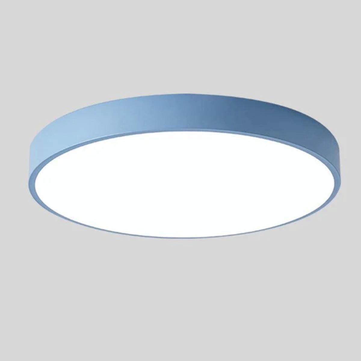 Modern Minimalist Circular Flush Mount Ceiling Lighting Fixture
