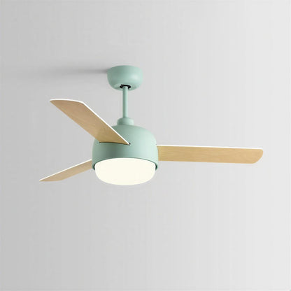 Modern Nordic Ceiling Fan With Light