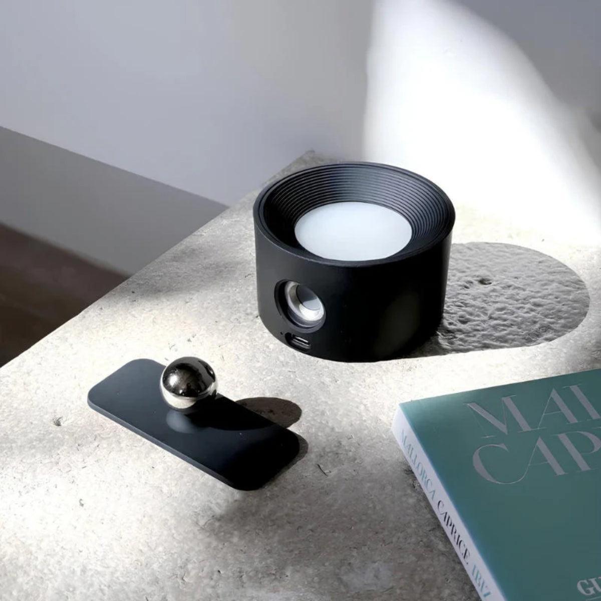Motion Sensor Activated Stick On Wall Sconce Light With Adjustable Head