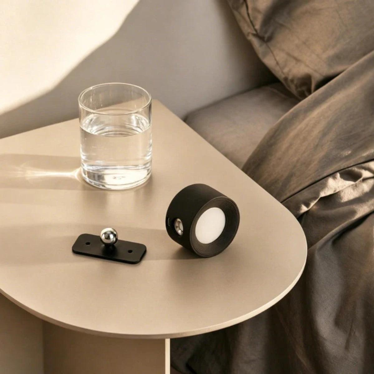 Motion Sensor Activated Stick On Wall Sconce Light With Adjustable Head