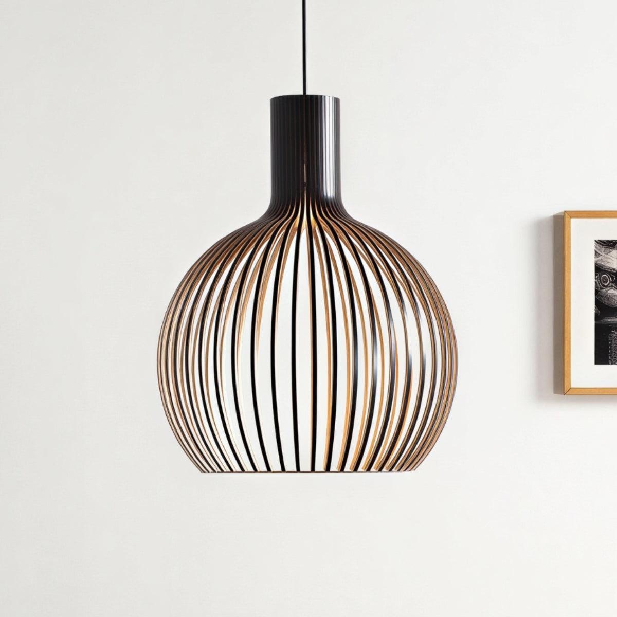 Open Cage Pendant Light Fixture