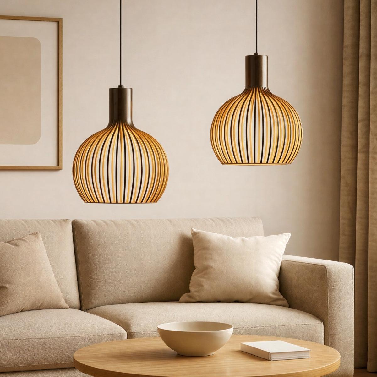 Open Cage Pendant Light Fixture