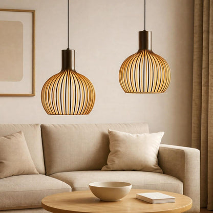 Open Cage Pendant Light Fixture