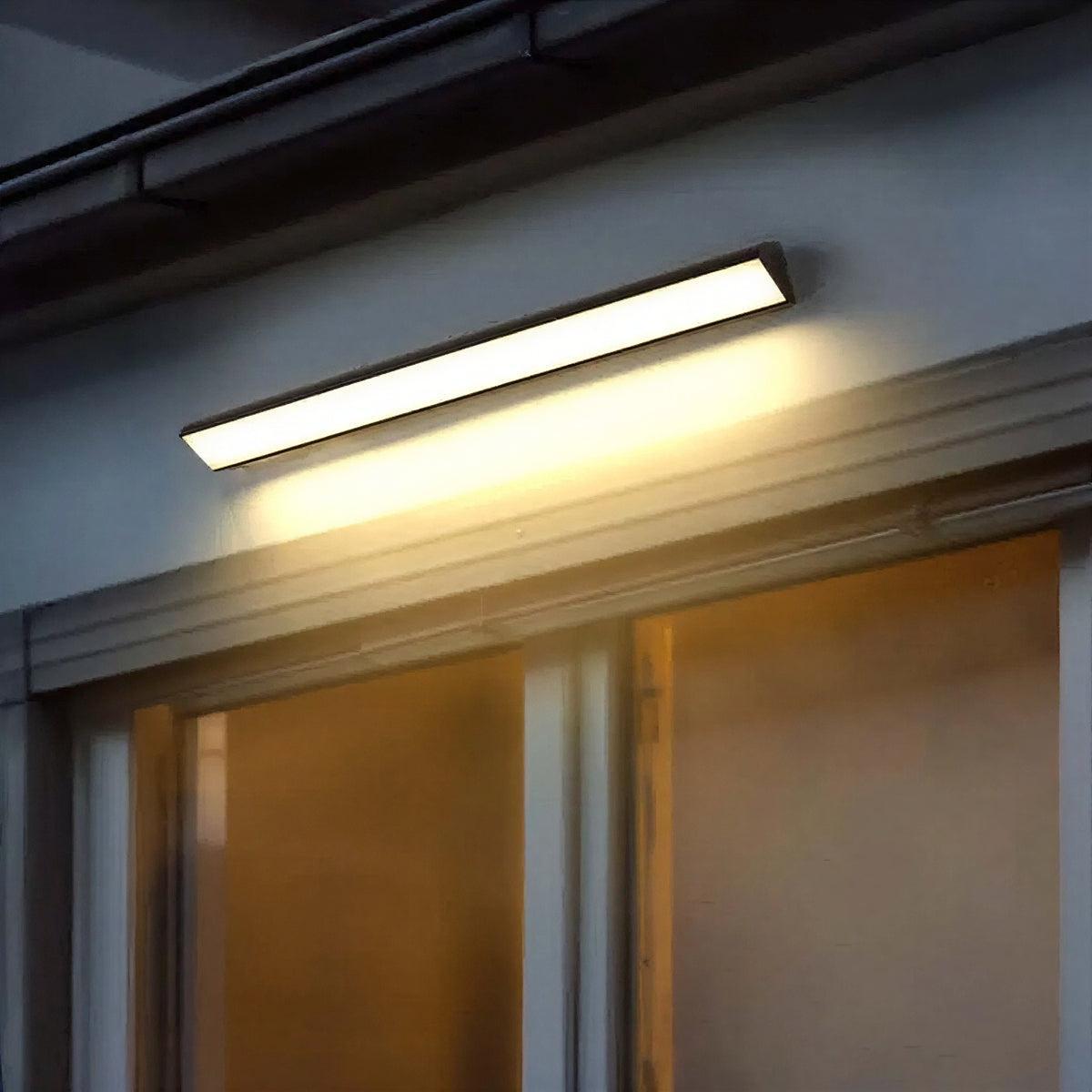 Outdoor Triangular Wall Light for Porch and Patio Lighting