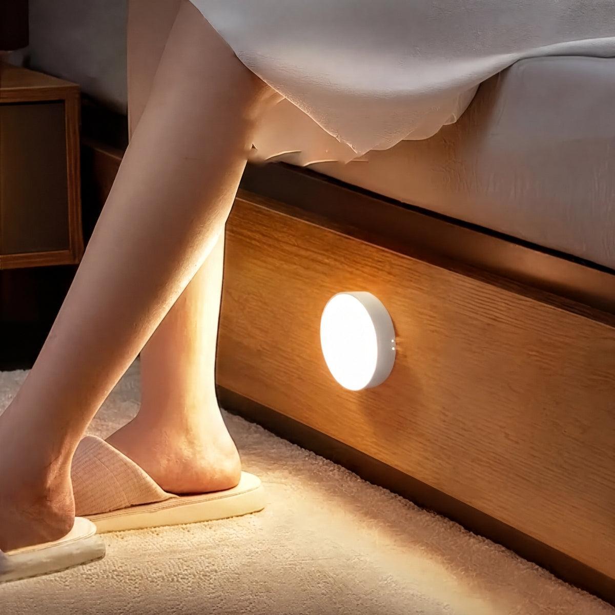Rechargeable Motion Activated Light With Automatic Motion Sensor For Homes