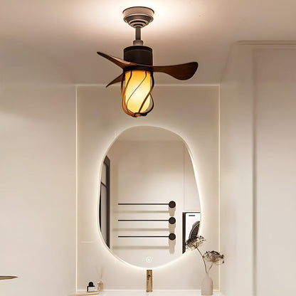 Stylish Vintage Ceiling Fan Light With Remote Control