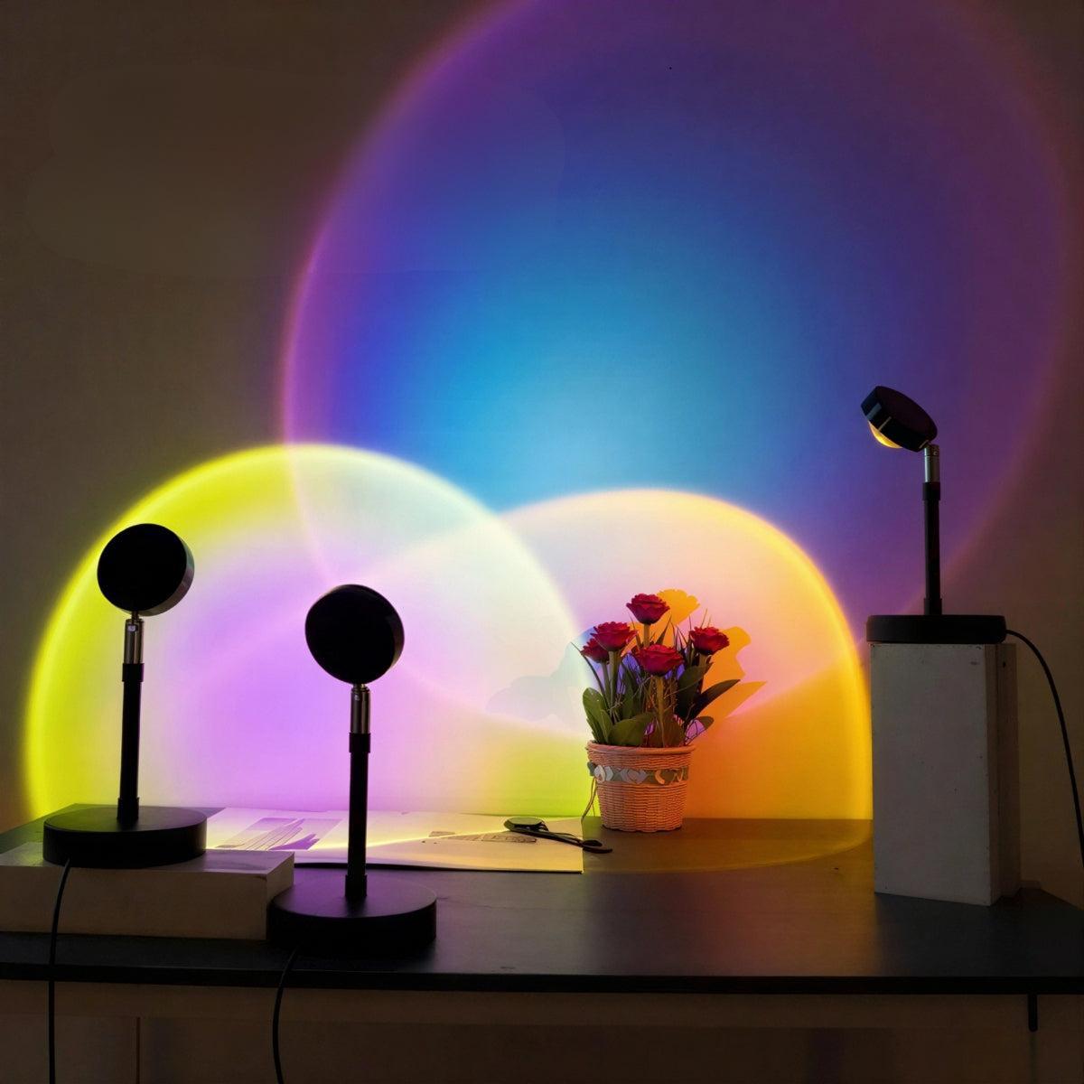 Sunset Table Lamp Design For Mood Lighting