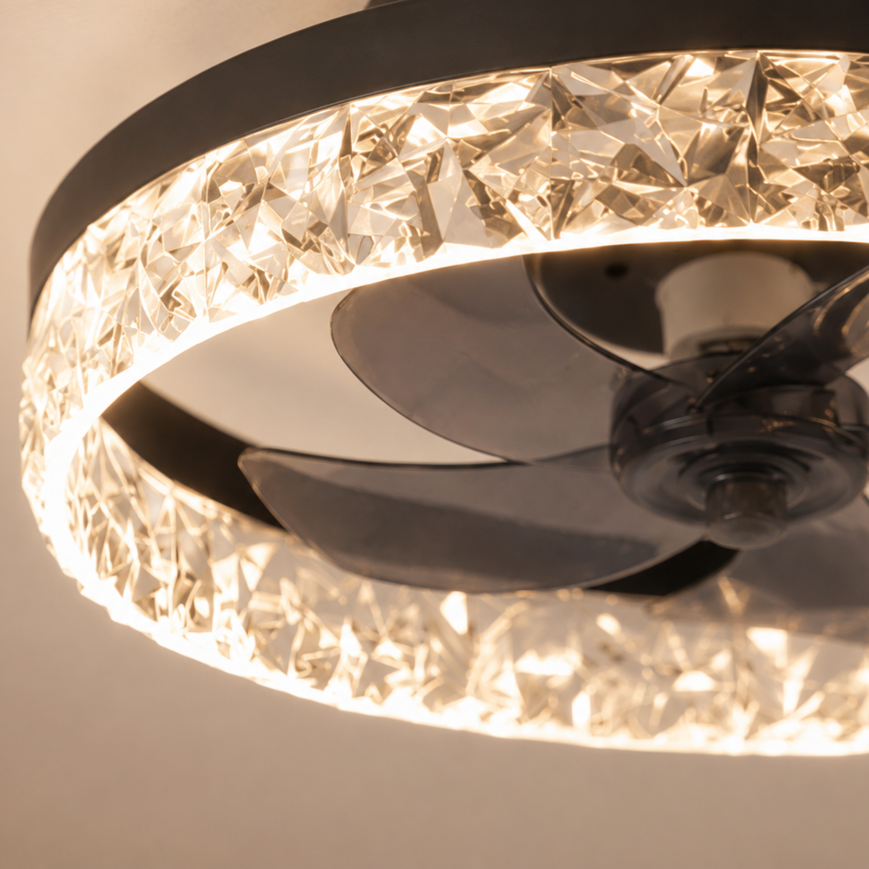 Illuminated LED Ceiling Fan Light