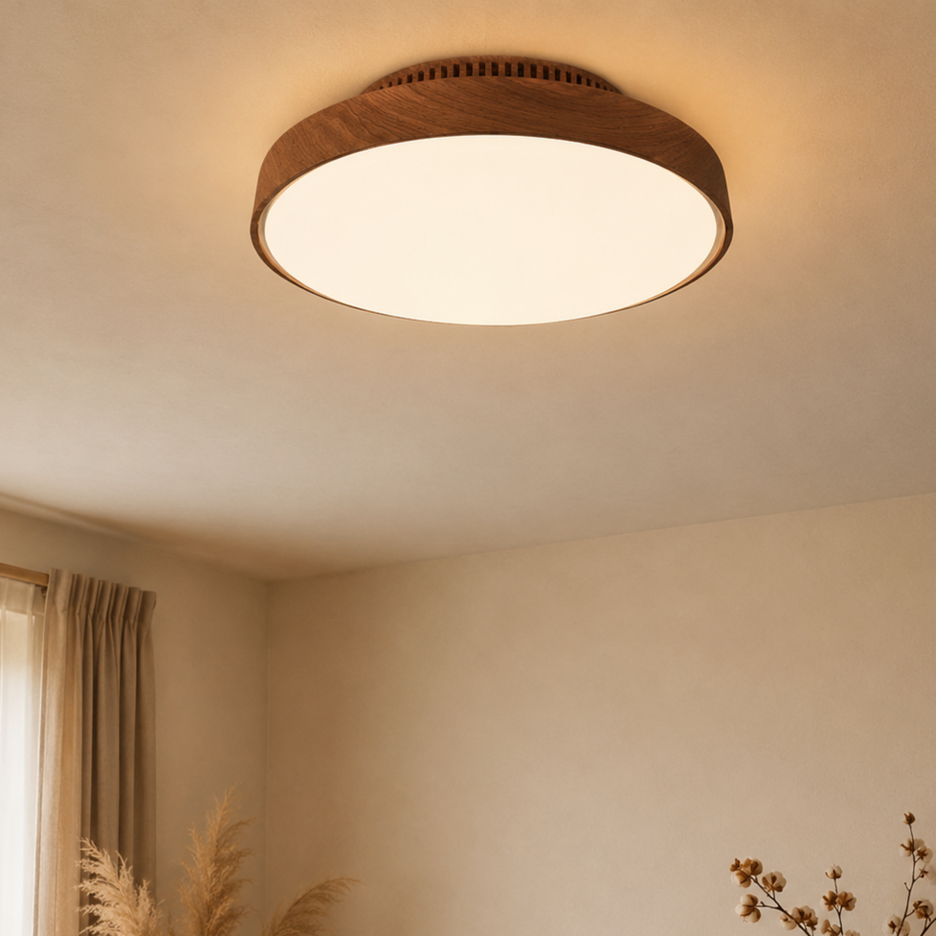Invisible Bladeless LED Ceiling Fan Light