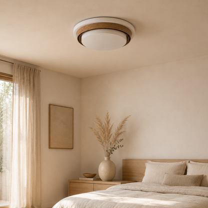 Bladeless LED Ceiling Fan Light