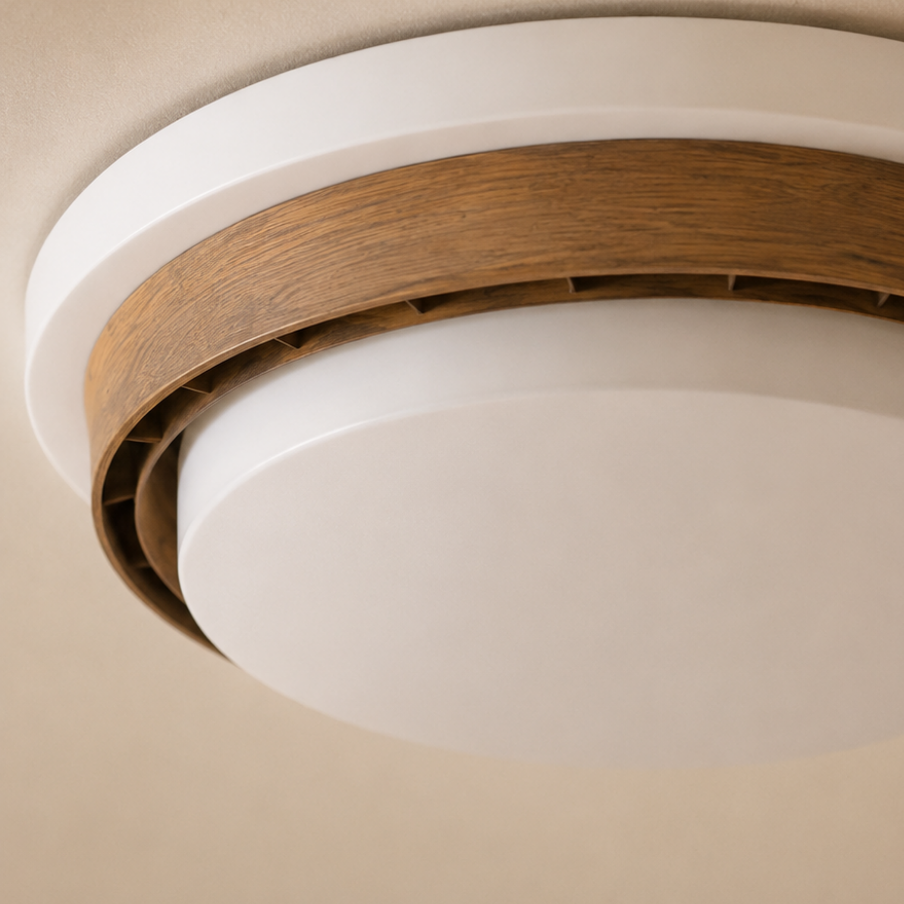 Bladeless LED Ceiling Fan Light