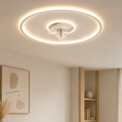 LED Fan Ceiling Light with Remote Control