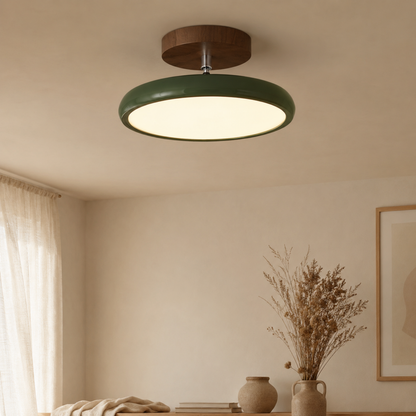 Round Retro LED Vintage Ceiling Light