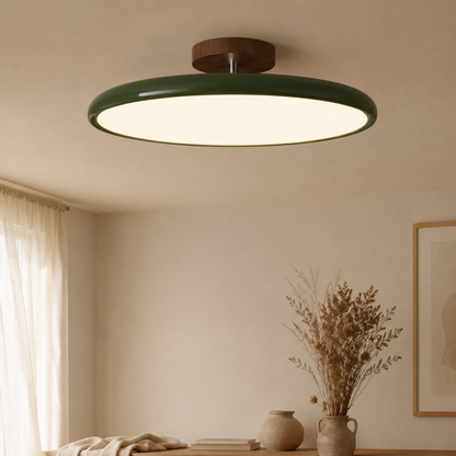 Round Retro LED Vintage Ceiling Light