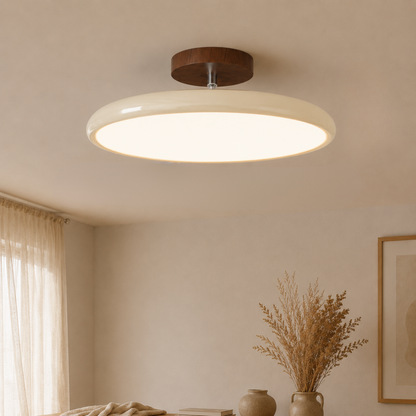 Round Retro LED Vintage Ceiling Light