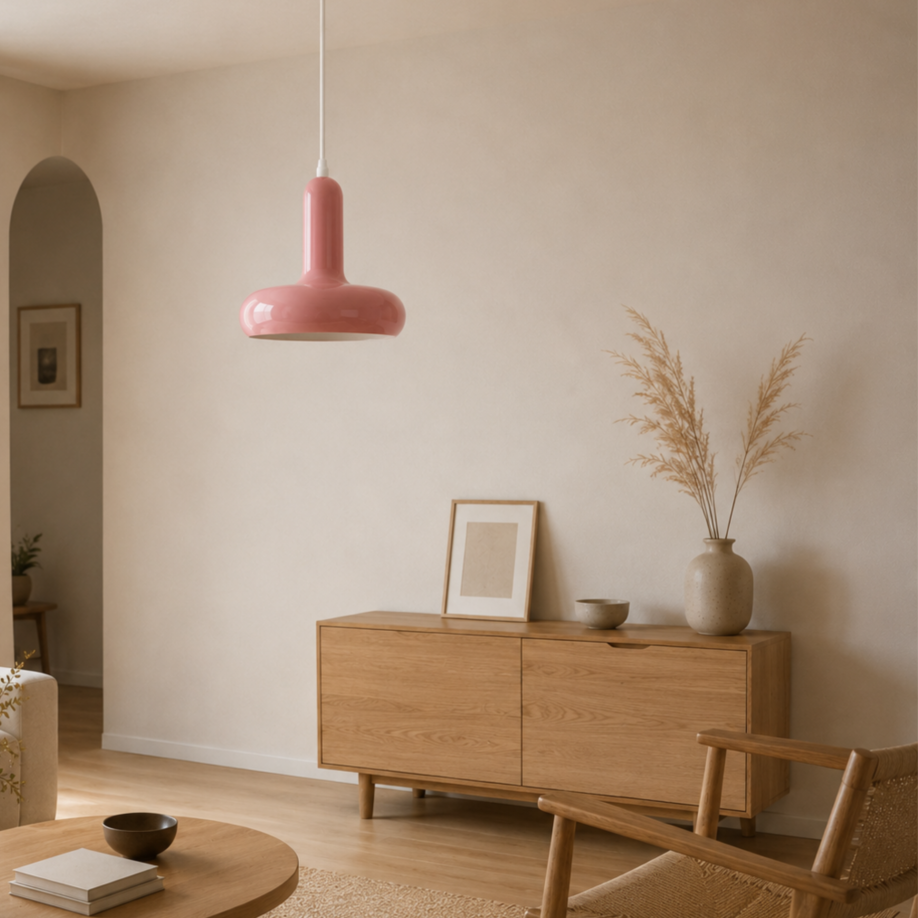 Modern Nordic Mushroom Pendant Light