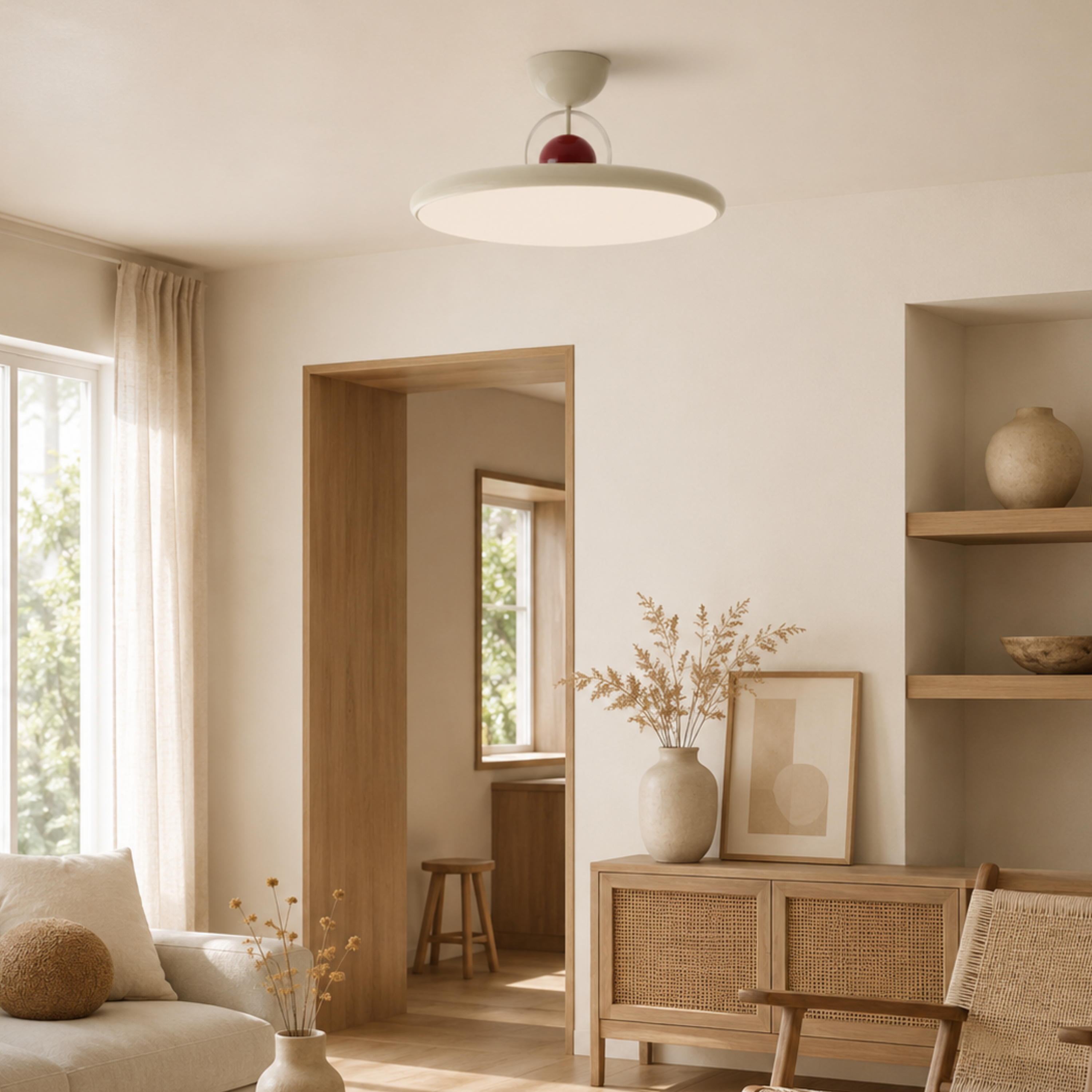 Nordic LED Flying Saucer Ceiling Light