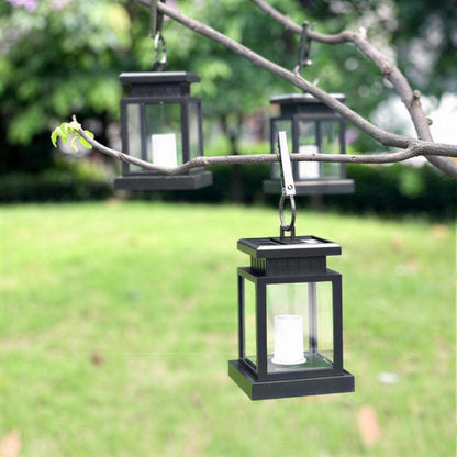 Vintage Solar Powered Outdoor Hanging Or Tabletop Lantern