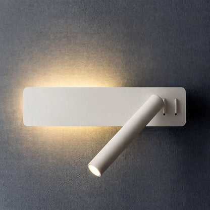 Wall Mounted Sconce Light With Adjustable Integrated Focused Beam