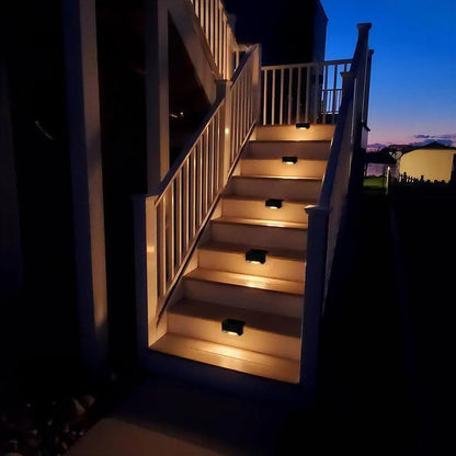 Wireless Solar Garden Wall Lights With Automatic Timer Activation