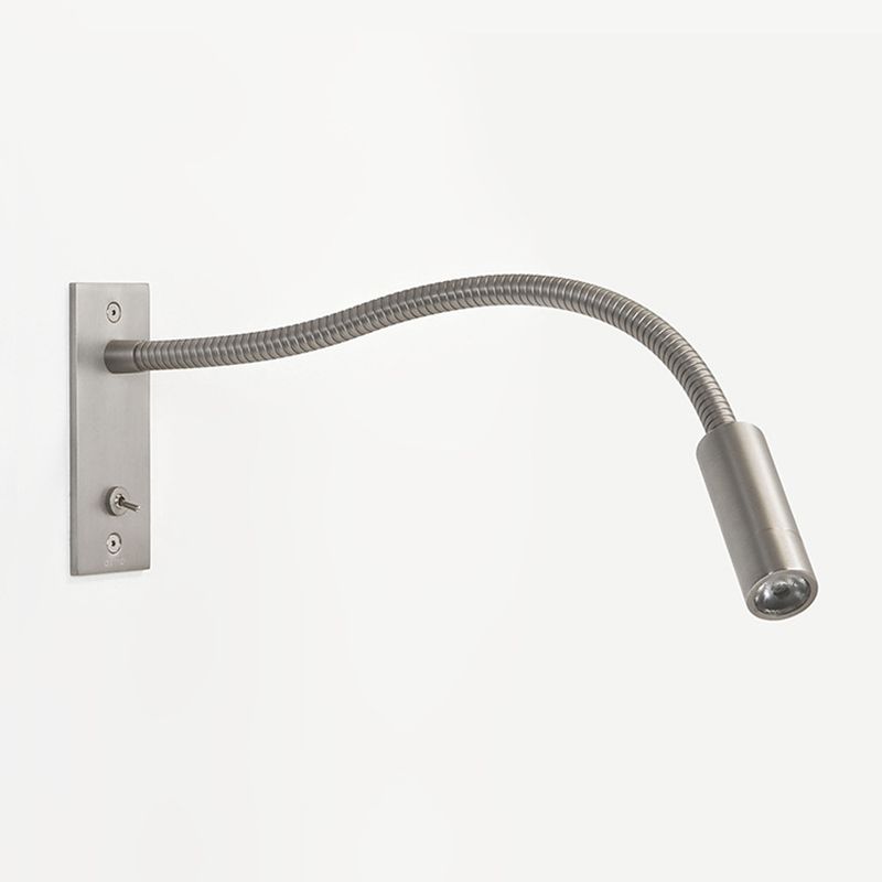 Adjustable Reading Wall Light Bronze Gooseneck Bedside LED Spotlight
