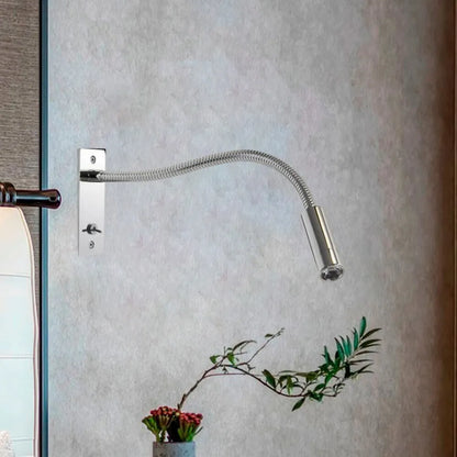 Adjustable Reading Wall Light Bronze Gooseneck Bedside LED Spotlight