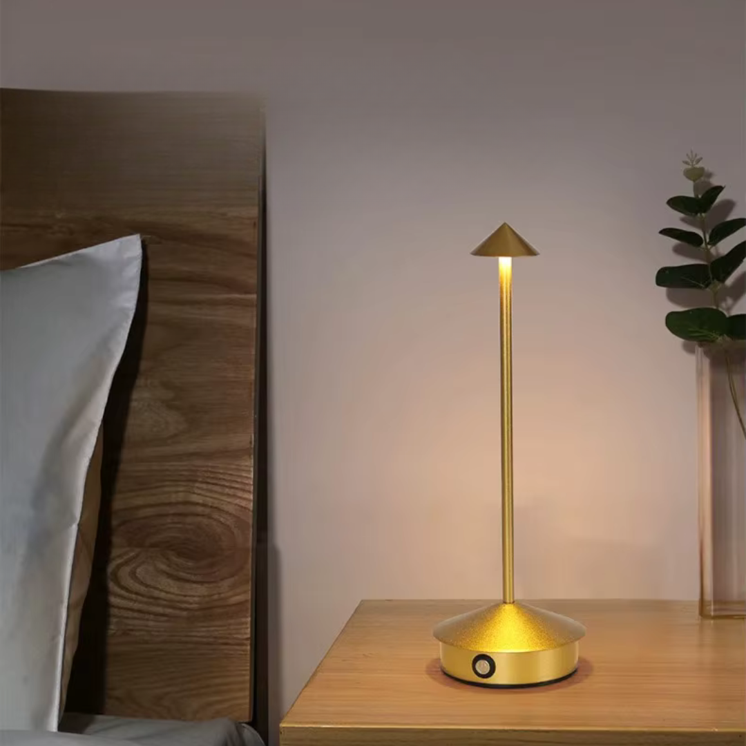 Aluminium Cordless Rechargeable LED Touch Table Lamp