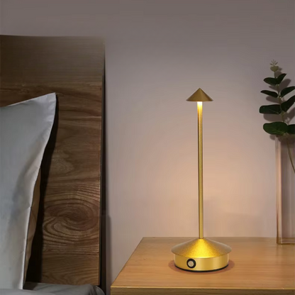Aluminium Cordless Rechargeable LED Touch Table Lamp