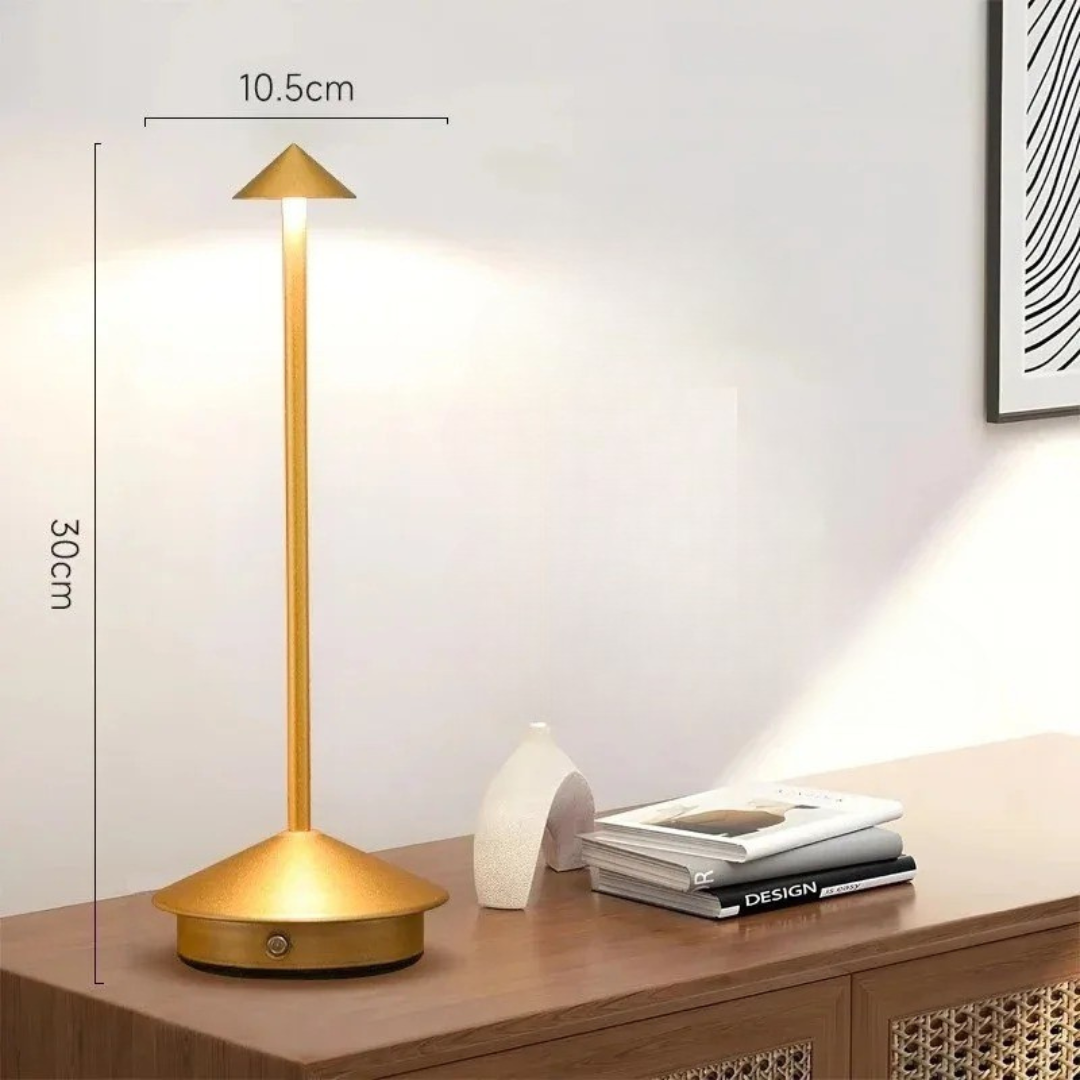 Aluminium Cordless Rechargeable LED Touch Table Lamp