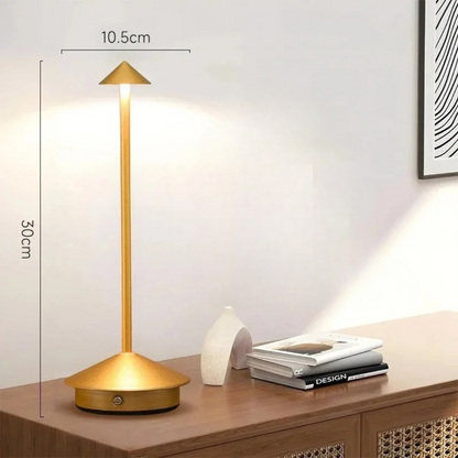 Aluminium Cordless Rechargeable LED Touch Table Lamp