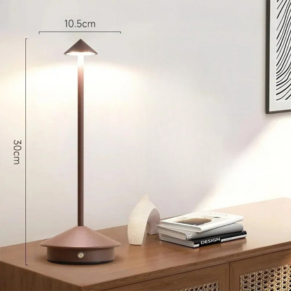 Aluminium Cordless Rechargeable LED Touch Table Lamp