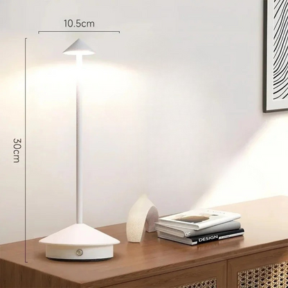 Aluminium Cordless Rechargeable LED Touch Table Lamp