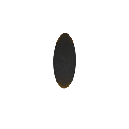 Aluminium Up Down Wall Sconce Compact Indoor Wall Light Oval Or Rectangular