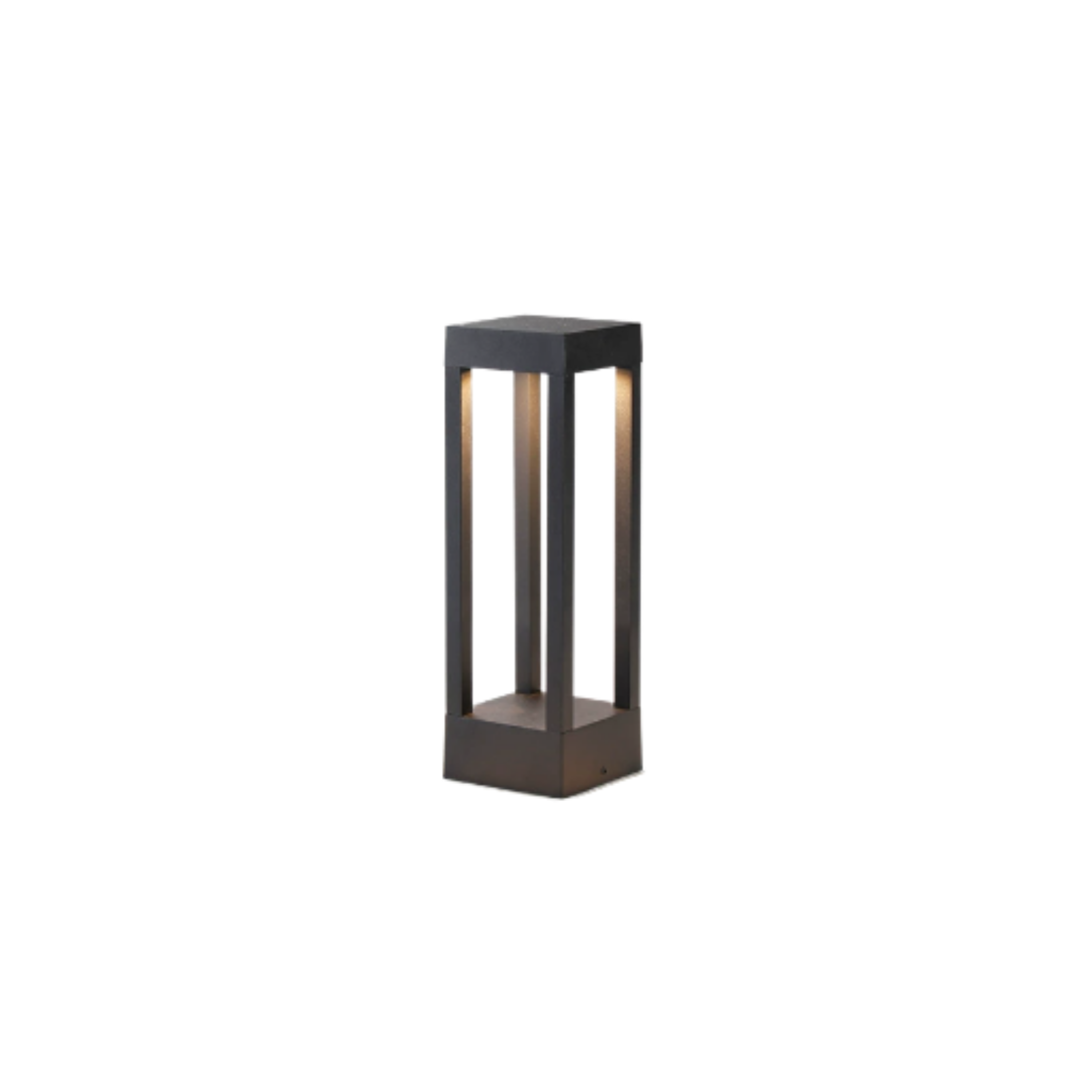 Anthracite Grey LED Outdoor Bollard Light Modern Garden Path Light