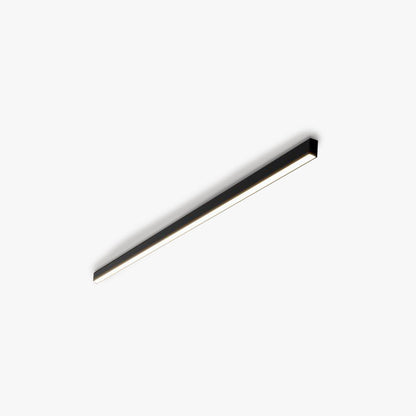 Black Linear LED Ceiling Light And Wall Light Minimalist Strip Bar