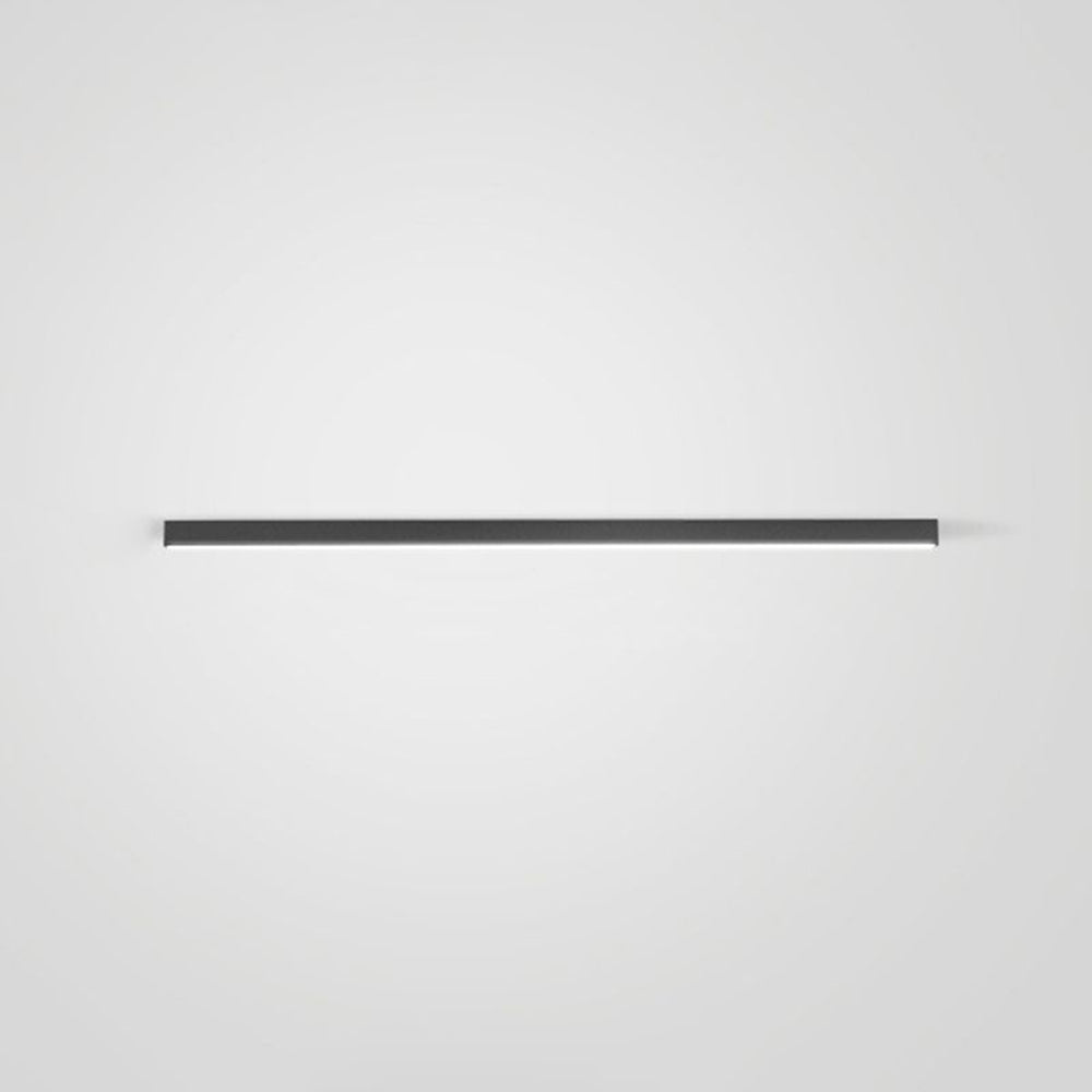 Black Linear LED Ceiling Light And Wall Light Minimalist Strip Bar